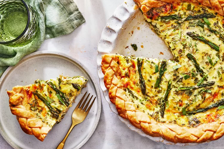 Asparagus Quiche