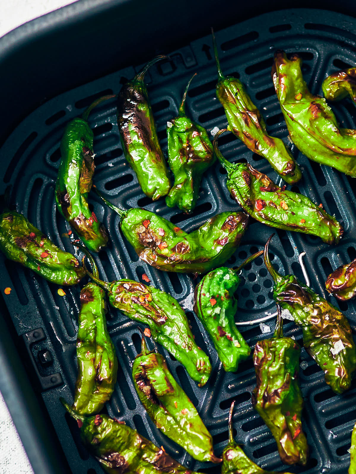 Air Fryer Japanese Blistered Shishito Peppers
