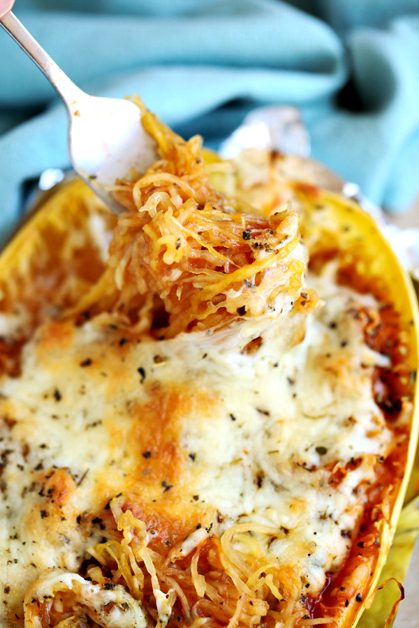 Twice Baked Spaghetti Squash Recipe