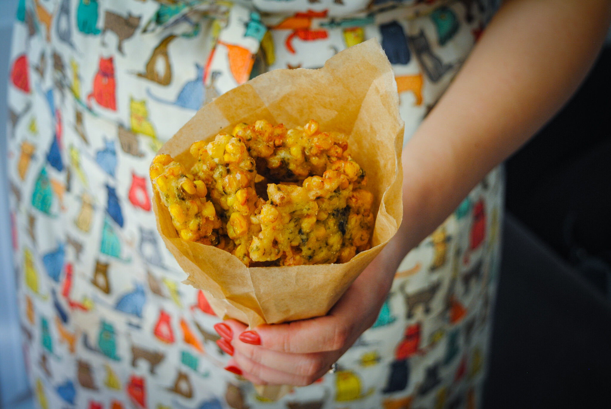 JAPANESE TEMPURA CORN FRITTERS
